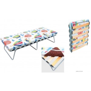 Кровать раскладная подростковая с матрасом на ламелях 160*70