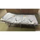 Кровать раскладная подростковая с подголовником и матрасом на ламелях 160*70